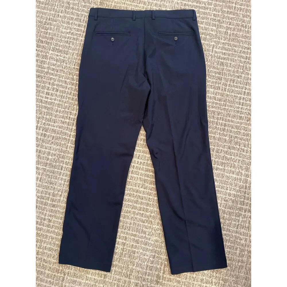 Men’s GREG NORMAN Golf Pant Navy Blue Sz 34x30